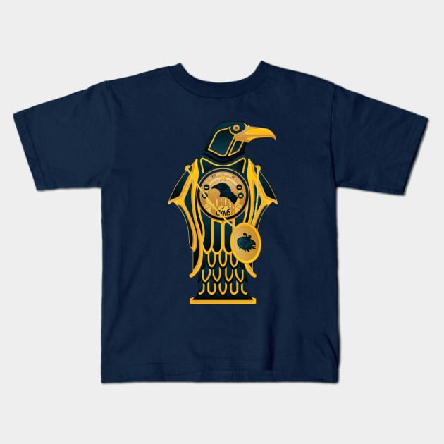 Murder of Crows Kids T-Shirt by Woah_Jonny